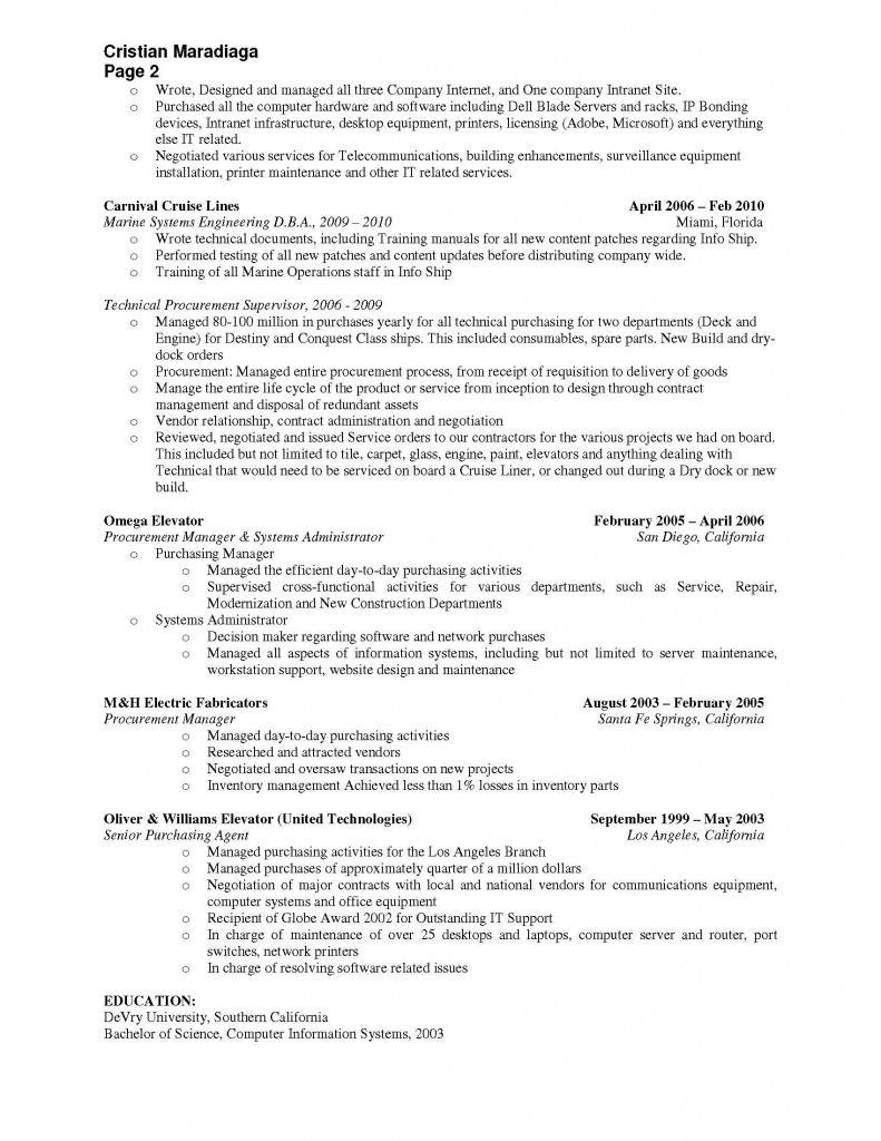 completed resumes